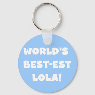 De Zwart-witte T-shirts van Lola van het Sleutelhanger