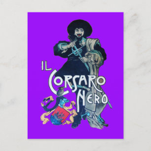 DE ZWARTE CORSAIR BRIEFKAART