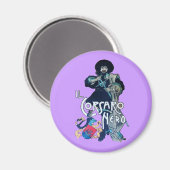 DE ZWARTE CORSAIR MAGNEET (Voorkant / Achterkant)