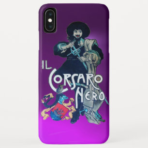 DE ZWARTE CORSAIR paars iPhone XS Max Hoesje