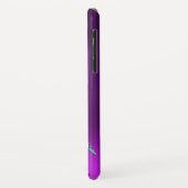 DE ZWARTE CORSAIR paars Case-Mate iPhone Case (Achterkant/links)