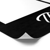 De zwarte fotowerknemer van de douane van de maand poster (Hoek)