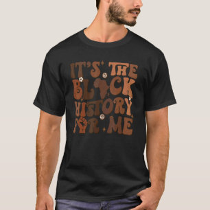 De zwarte geschiedenis voor mij Afrikaanse trots v T-shirt