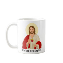 De Zwarte Heer is mijn Herder Jezus geïllustreerd