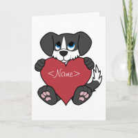 De Zwarte Hond van de Valentijnsdag met