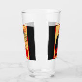 De zwarte kat, Le Chat Noir, Art Glas (Links)