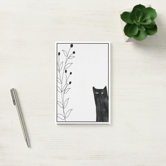 De zwarte kat post-it® notes (Kantoor)