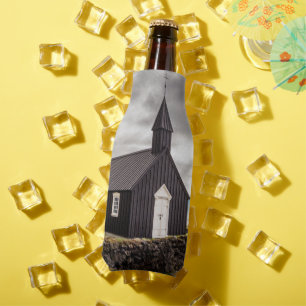De Zwarte Kerk van Budir, IJsland Flesjeskoeler
