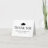 De zwarte klasse van het Afstuderen 2025 Bedankkaart (Voorkant)