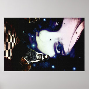 De zwarte koningin van Chess! Poster