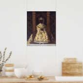 De zwarte maagd in Chadaraita Poster (Keuken)