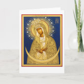 De zwarte Madonna Kaart (Voorkant)