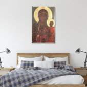 De zwarte Madonna van Jasna Gora Canvas Afdruk (Insitu (Slaapkamer))