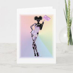 De zwarte Meisjes schommelen Kaart