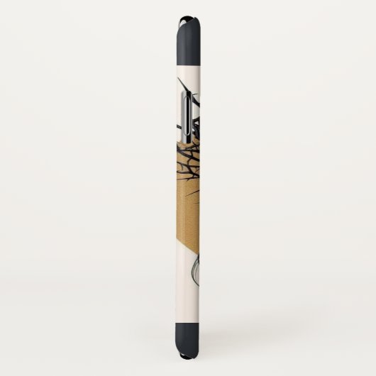 De zwarte non Case-Mate iPhone case (Achterkant / rechts)