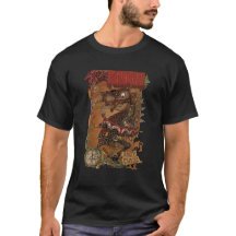 De zwarte rode Knight Tongrok