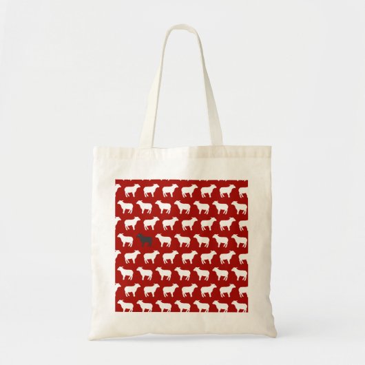 De zwarte schapen tote bag (Voorkant)
