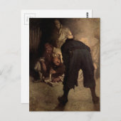 De Zwarte Spot - N. C. Wyeth Briefkaart (Voorkant / Achterkant)