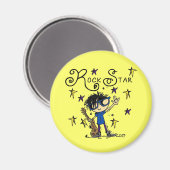 De zwarte Ster van de Rots van de Jongen van het Magneet (Voorkant / Achterkant)