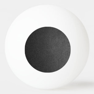 De zwarte Textuur van het Leer Pingpongballen