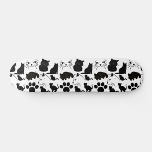 DE ZWARTE VANGSTPATRONEN KUNNEN KLEMEN SKATEBOARD