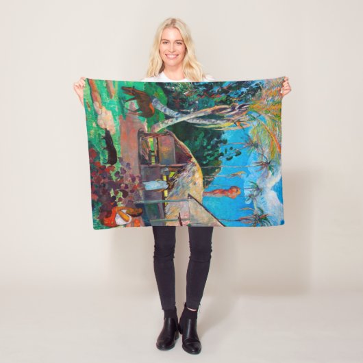 De zwarte varkens, Gauguin Fleece Deken (In situ)