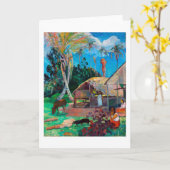 De zwarte varkens, Gauguin Kaart (Gele Bloem)