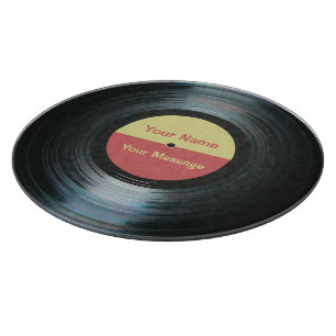 De zwarte VinylRaad van het Glassnijden van de Snijplank