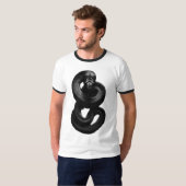 De zwarte vloek t-shirt (Voorkant volledig)