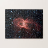 De zwarte weduwe Nebula Legpuzzel (Horizontaal)