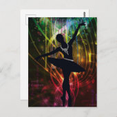 De zwarte zwaan briefkaart (Voorkant / Achterkant)