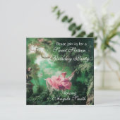 DE ZWEEFSELS, DE ZWITTE ZES PARTIJFuchsia Kaart (Staand voorkant)