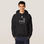 De zweefvliegtuig: Een universele hacker Emblem Ho Hoodie (Voorkant volledig)