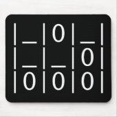 De zweefvliegtuig: Een universele hacker Emblem Mo Muismat (Voorkant)