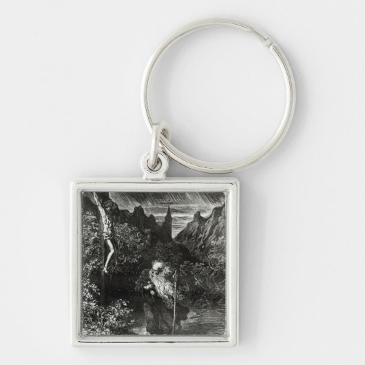 De zwerfjood sleutelhanger (Voorkant)