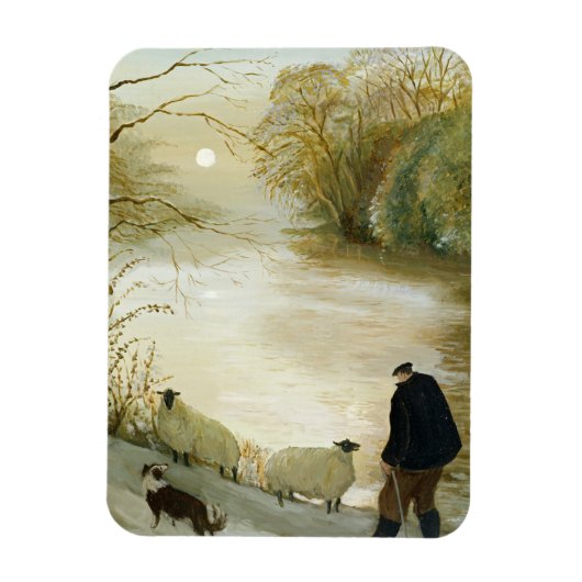 De zwerfschapen magneet (Verticaal)