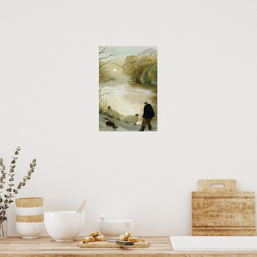 De zwerfschapen poster (Keuken)