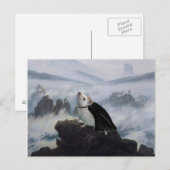 De zwerver boven een Zee van Hog Briefkaart (Voorkant / Achterkant)