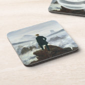 De zwerver boven het Zee Fog, 1818 Bier Onderzetter (Linkerzijde)