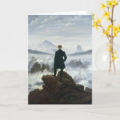 De zwerver boven het Zee Fog, 1818 Kaart (Gele Bloem)