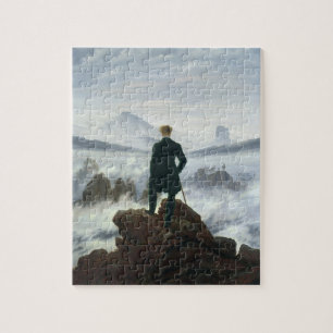 De zwerver boven het Zee Fog, 1818 Legpuzzel