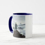 De zwerver boven het Zee Fog, 1818 Mok (Voorkant links)