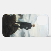 De zwerver boven het Zee Fog, Friedrich Case-Mate iPhone Case (Achterkant (horizontaal))