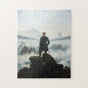 De zwerver boven het Zee Fog, Friedrich Legpuzzel