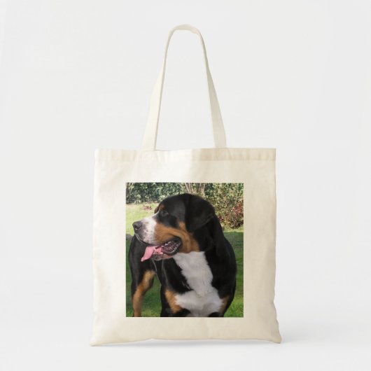 de zwitserse berghond tote bag (Voorkant)