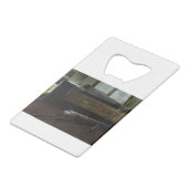 DEA02 Express.tif Kredietkaart Flessenopener (Voorkant Gekanteld)