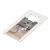 DEA22 Baseball 1.tif Kredietkaart Flessenopener (Achterkant Gekanteld)