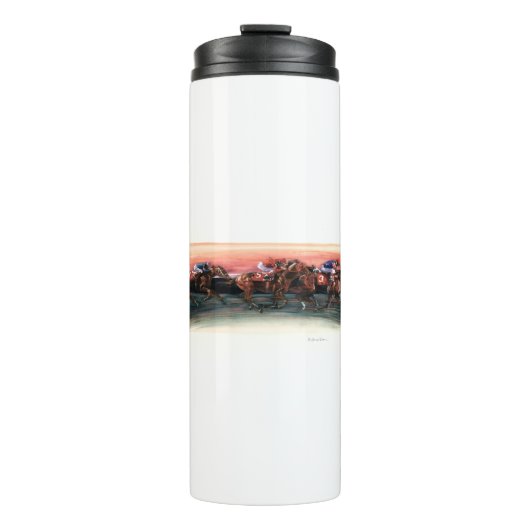 DEA25 Horse Race.tif Thermosbeker (Voorkant)