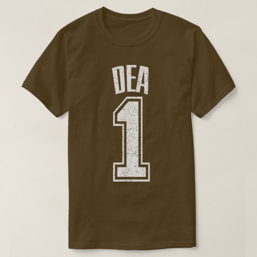 Dea Supporter Nummer 1 grootste ventilator T-shirt (Design voorkant)