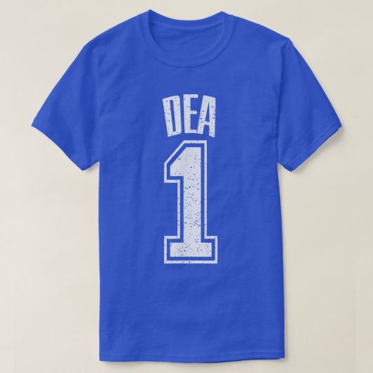 Dea Supporter Nummer 1 grootste ventilator T-shirt (Design voorkant)